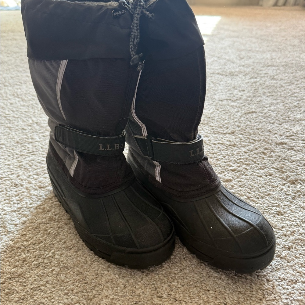 L.L. Bean Black Winter Boots